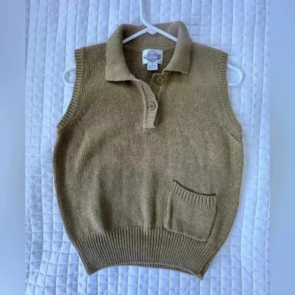 Vintage Helium Knit sleeveless sweater
